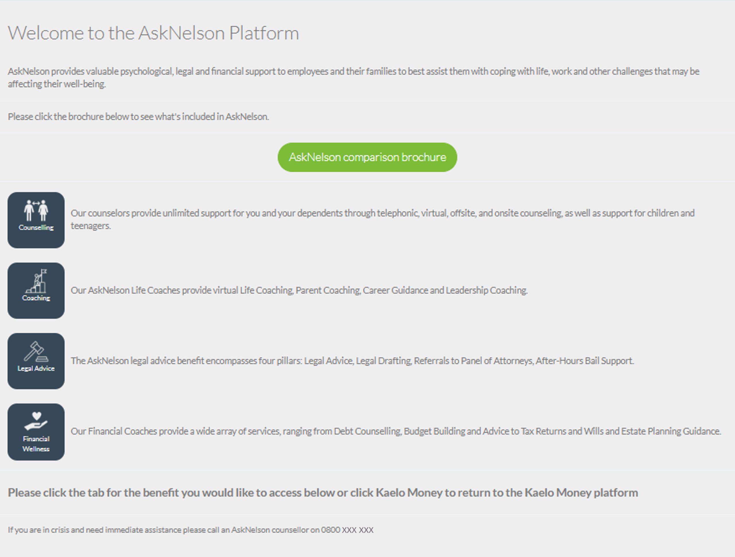 AN Landing Page Update Explore the Dashboard - AskNelson Landing